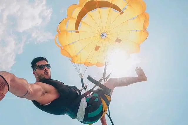 Parasailing, Banana and Sofa Boat with Private Transfer in Hurghada, listing photo