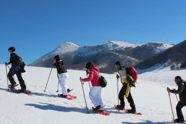 Snowshoeing in Pollino National Park, listing photo