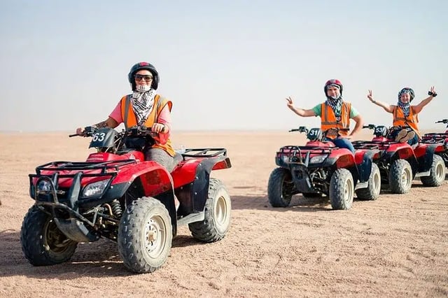 Quad Adventure with Camel Ride and Bedouin Village Dinner from Hurghada, listing photo