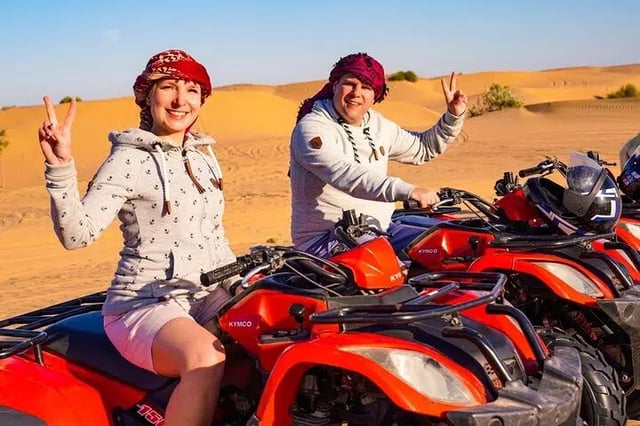 Desert Safari with Quad and BBQ in Dubai, listing photo
