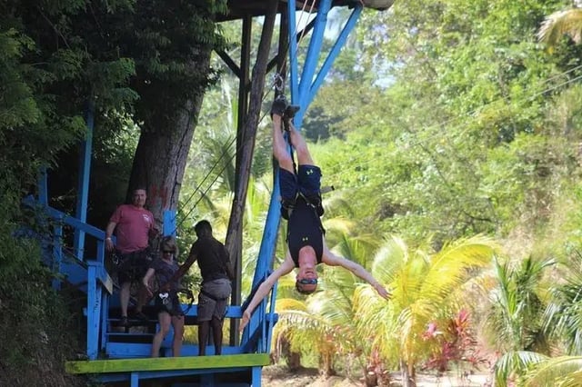 Full Day Zipline and Beach Club Adventure in Roatan, listing photo