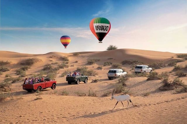 Morning Hot Air Balloon with Transfer in Dubai, listing photo