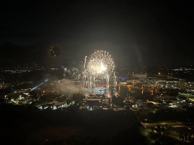 77 Miles Helicopter Tour: Fireworks and Theme Parks Family Package, listing photo