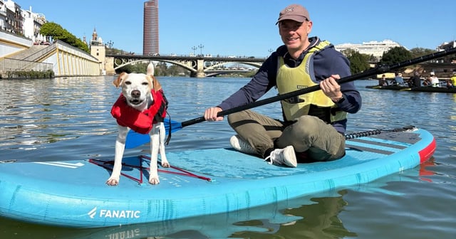 SUP with Dog in Seville, listing photo