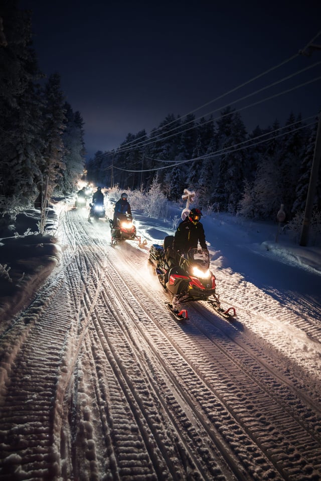 Night Snowmobile Safari in Rovaniemi, listing photo