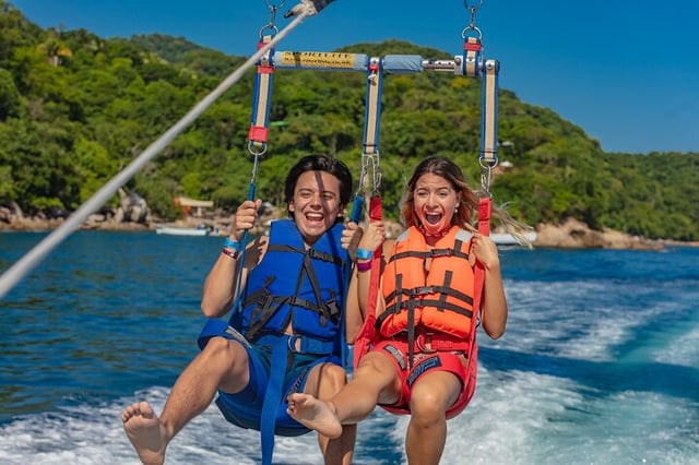 Motorboat, Parasailing, Snorkelling and Ziplining Water Park in Puerto Vallarta, listing photo