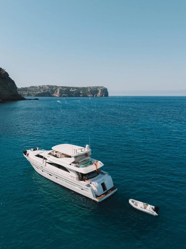 Luxury Yacht Day Charter on Santa Anna in Dénia, listing photo
