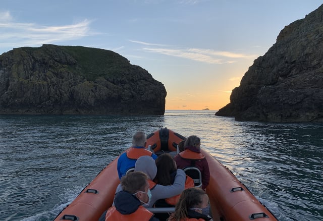 Sunset Shearwater Boat Trip in Pembrokeshire, listing photo