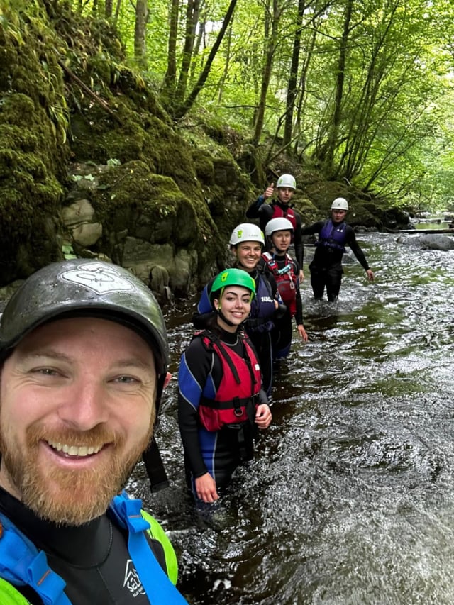 Family Gorge Walking in the River Turret, Scotland, listing photo