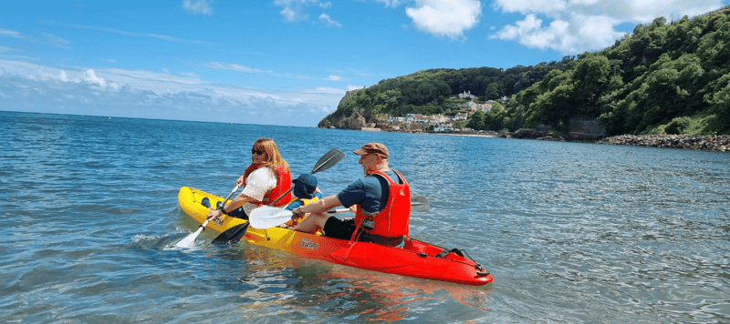 Sit-on Top Kayak Hire in Babbacombe, Torquay, photo 3