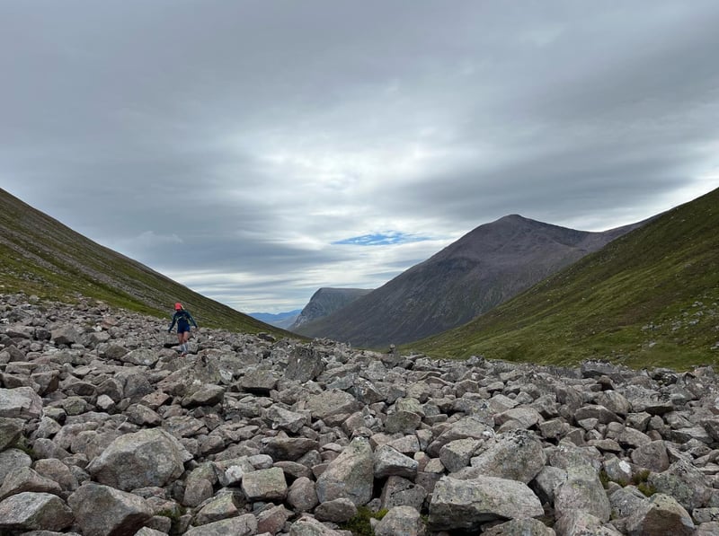Guided Trail Running in Scotland – Lairig Ghru Crossing, photo 4