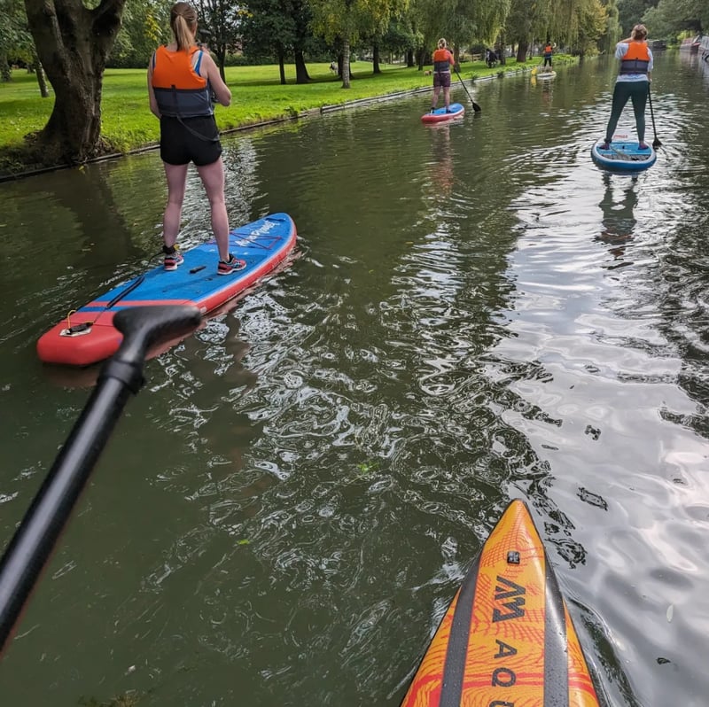 Family Paddleboarding Lesson – Canal Fields, Berkhamsted, photo 3