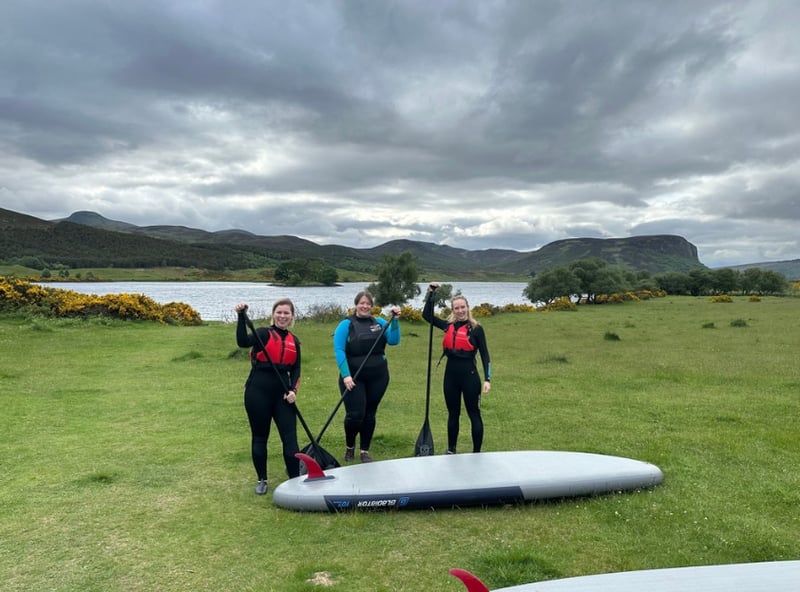 Paddleboard Lesson on Loch Brora – North Coast 500, photo 3