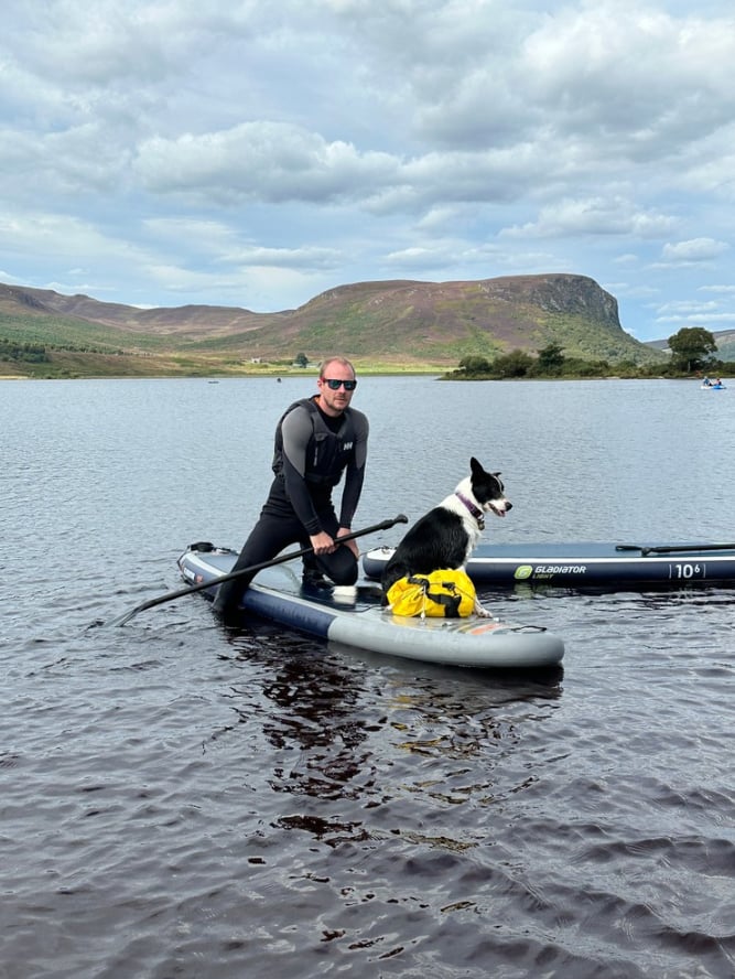Paddleboard Lesson on Loch Brora – North Coast 500 gallery 4