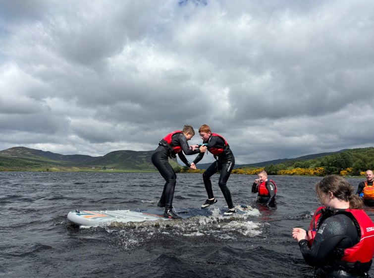 Paddleboard Lesson on Loch Brora – North Coast 500 gallery 6