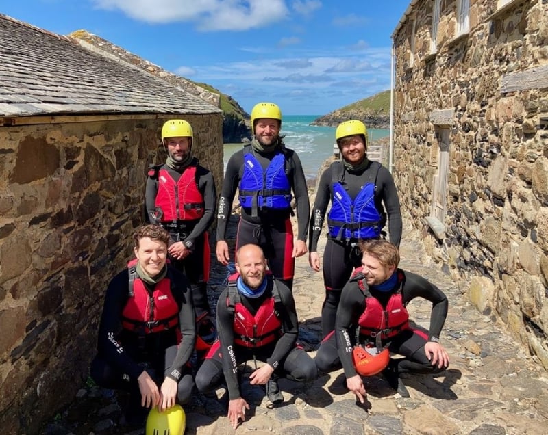 Coasteering at Dinham Farm, Cornwall, photo 2