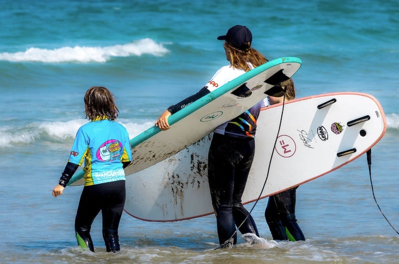 Large Group Surf Lessons in Perranporth, Cornwall, photo 3