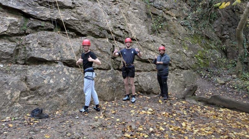 Mountain Training Rock Skills Introduction Course at Sandford Quarry, Somerset, photo 3