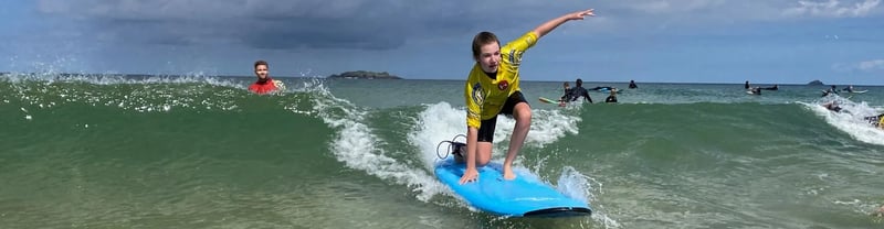Private Family Surf Lesson at Harlyn Bay, photo 2