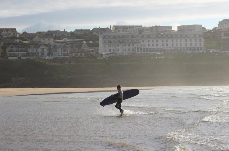 Beginner/Improver Surf Lessons on Praa Sands Beach gallery 7