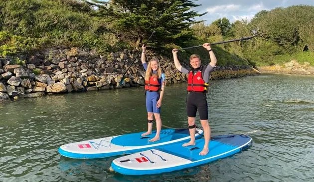 Clase introductoria de paddle surf en Padstow, foto 4