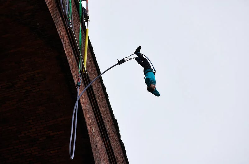 Bridge Bungee Jump in Whitby, Yorkshire, photo 5