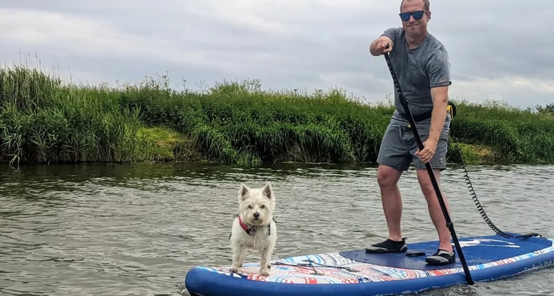 Learn to SUP n PUP Session in Worcestershire gallery 2