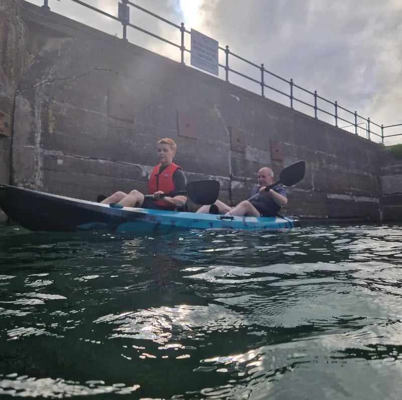 Tandem Kayak Hire at Milford Beach, photo 3