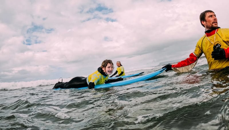 Guided Surf Lessons in Strandhill, Ireland gallery 2