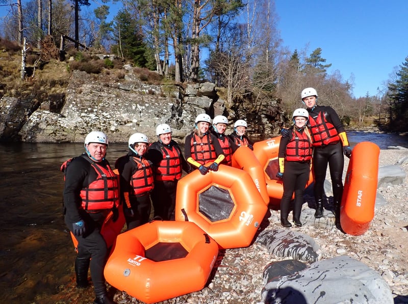 RIVER TUBING – River Feshie near Aviemore, Scotland gallery 9