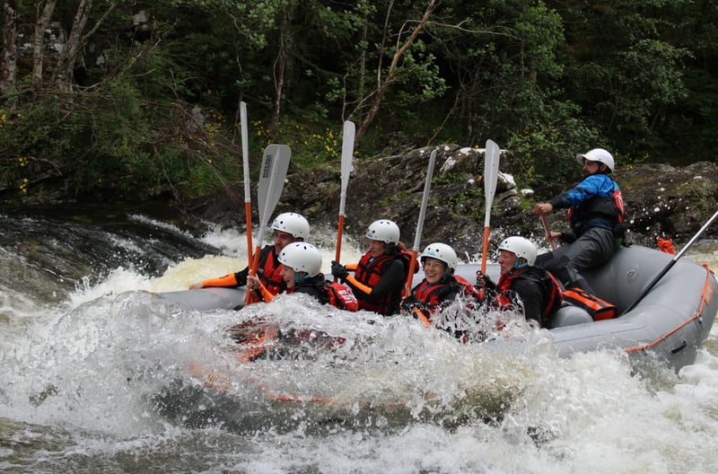 WHITE WATER RAFTING – River Garry near Fort William, Scotland, photo 5