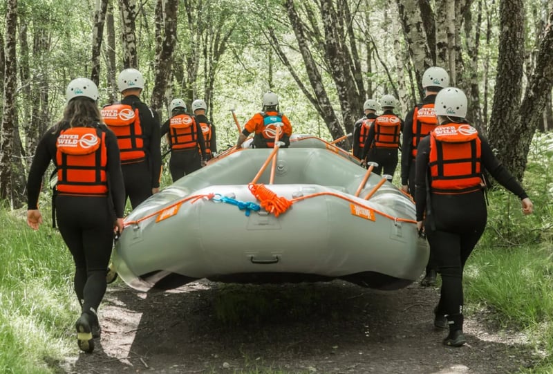 WHITE WATER RAFTING – River Garry near Fort William, Scotland, photo 3