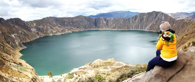 Quilotoa Crater Hike with Yoga in the Ecuadorian Andes, photo 2