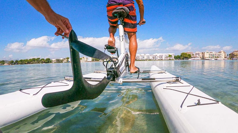 Waterbike Rental in Puerto de Alcudia, Mallorca, photo 2