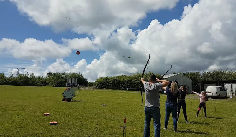 Archery & Aerial Archery Session in Tavernspite, Pembrokeshire gallery 8