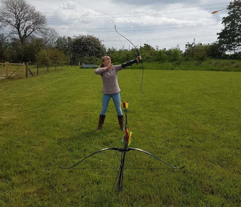 Archery & Aerial Archery Session in Tavernspite, Pembrokeshire, photo 3