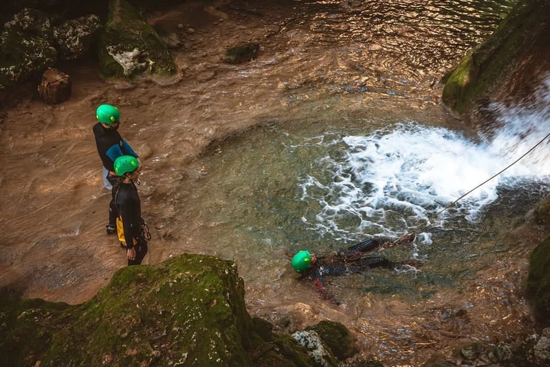 Canyoning in Mallorca: Coanegra Ravine, photo 3