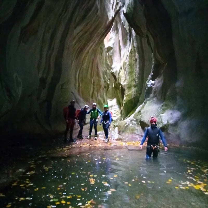 Private Canyoning in Mallorca: Gorge Blue-Sa Fosca Ravine gallery 2