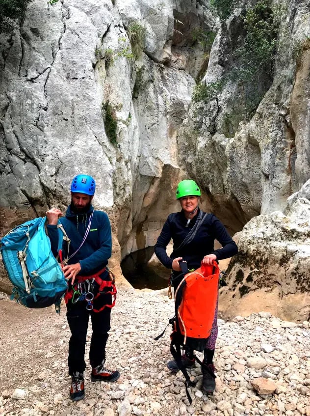 Canyoning in Mallorca: Barranco Muntanya, photo 3