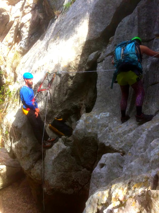 Canyoning in Mallorca: Barranco Muntanya, photo 2