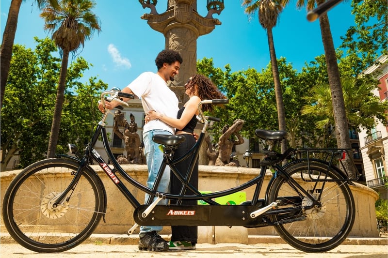 Tandem Bike Rental in Barcelona, photo 3