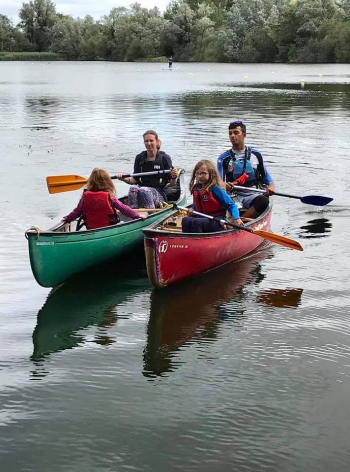 Family Ouse Canoe Paddle Adventure in Cambridgeshire, photo 3