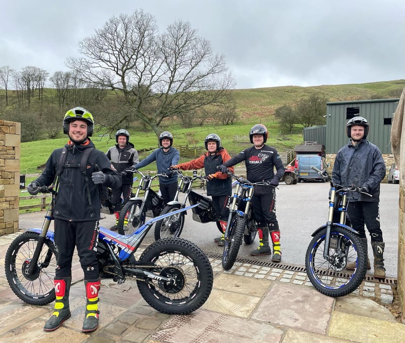 Absolute Beginner Motorcycle Trials Training in Whitewell, Lancashire gallery 6