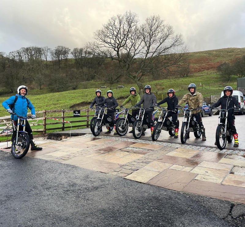 Intermediate Motorcycle Trial Day in Whitewell, Lancashire gallery 6
