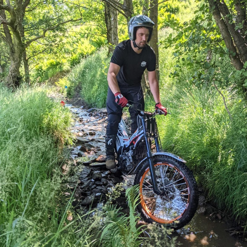 Private Motorcycle Trials Training in Whitewell, Lancashire gallery 5