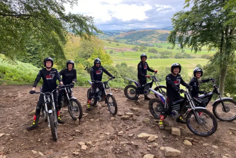Adult’s Motorcycle Trials Taster Session in Whitewell, Lancashire, photo 2