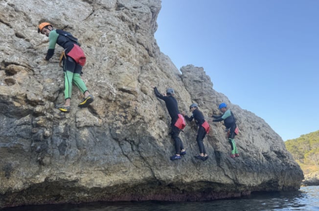 Coasteering Adventure at Fornells Cove, Mallorca, photo 3