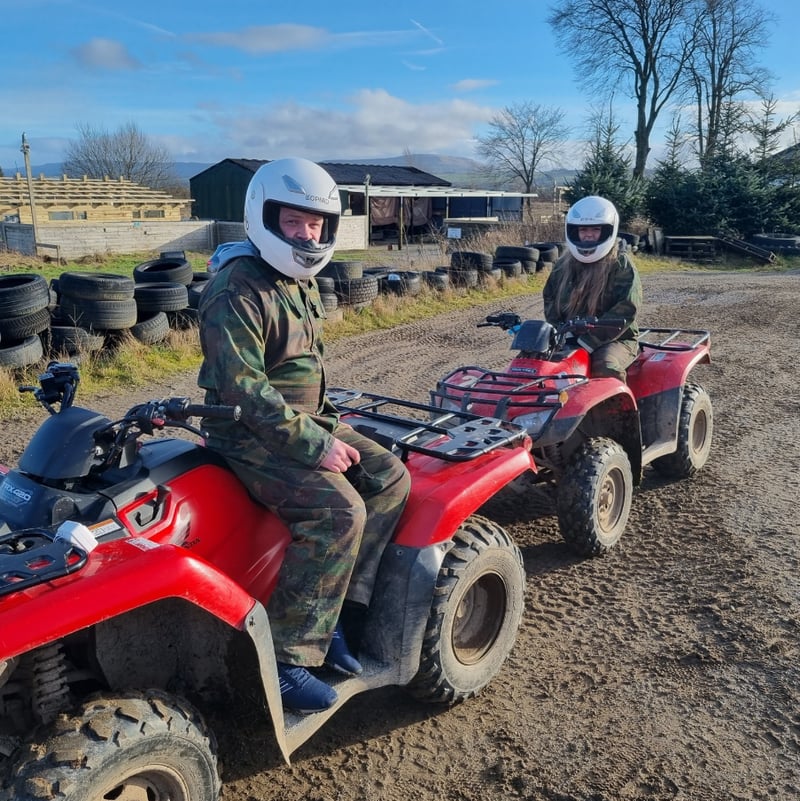 Adult Quad Biking Session in Stirlingshire, photo 2