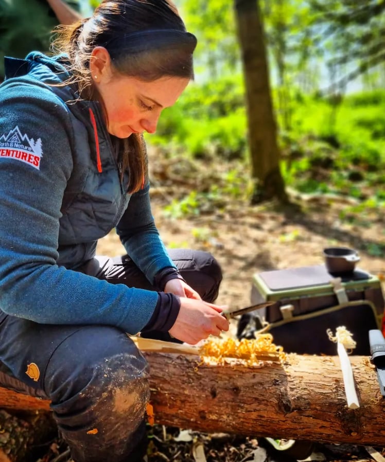 ‘Thrive Outdoors’ Full Day Bushcraft Course – Vogrie Country Park, Near Edinburgh gallery 2