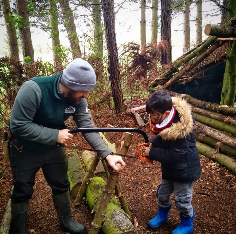 Family Bushcraft Day – Vogrie Country Park, Near Edinburgh gallery 10